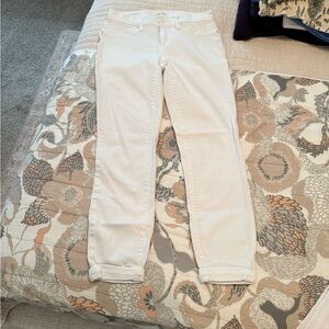 LILA RYAN Women's White Skinny Jeans